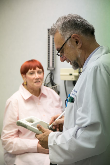 Talking with Patient